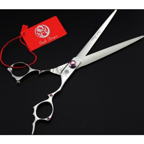 FAST Shipping new design handle Professional japan 440c 7.5 inch hair scissors hairdressing cutting shears come with case