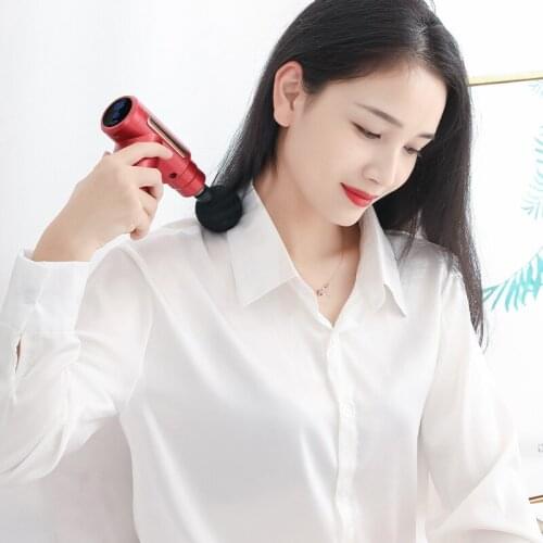 Fascia Gun Muscle Massage Gun High Speed Vibration Body Massager After Fitness Decompose Lactic Acid Relief Pain Relax Body