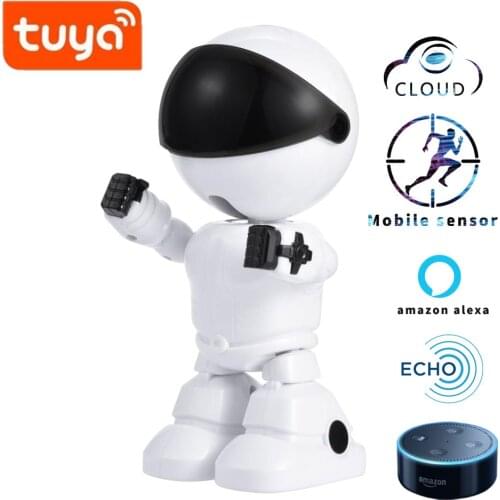 TUYA alexa echo Baby Monitor wifi Two-way Audio Robot Camera 1080P HD Network IP Night Vision Motion Detection SMART home shojzj