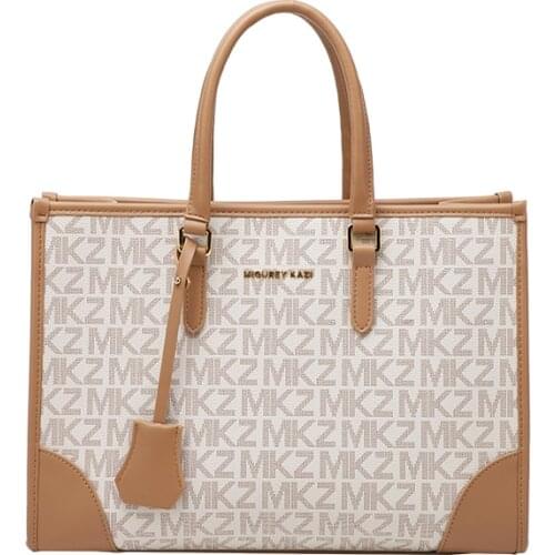 Shoulder Bags And Purse Sets For Women 2021 New Luxury Tote Mahjong Leather Designer Big Shopper Shopping Fashion Retro Handbags