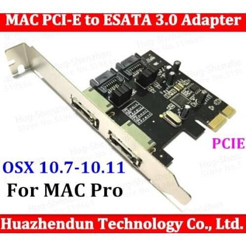 High Quality New PCI-E to ESATA 3.0 Adapter Converter Extension Card 2port