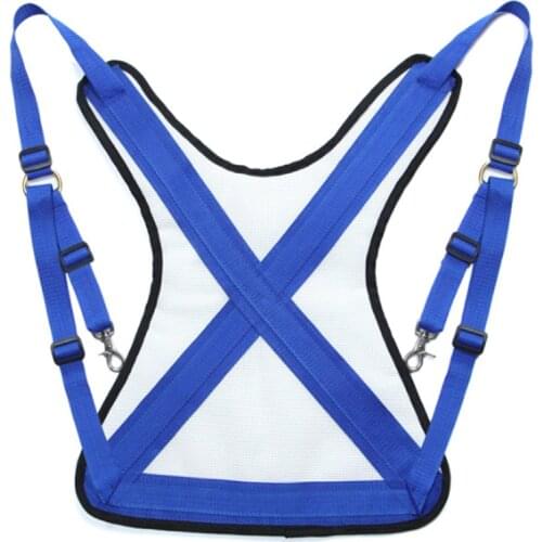 Fishing Rod Waist Protecting Vest Trolling Jigging Fishing Vest Adjustable Shoulder Harness Fishing Tools