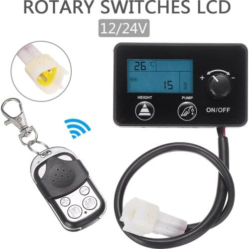 12V/24V Universal Monitor Switch With Car Remote Control LCD Car Diesel Timing Air Heater Controller LCD Screen Replacement Part