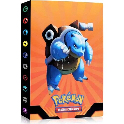 Pokemon Card Holder Album Book 240Pcs Anime Game GX Trading Cards Albums Collectors Binder Top Loaded List Toy Gift For Children