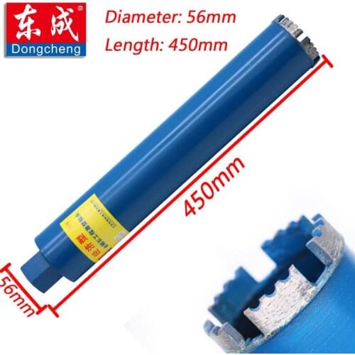 56 x 450mm Diamond Drill Bit With Water. 56mm * 450mm Diamond Core Bit. For Air Conditioning, Sanitary Pipe Drilling Hole