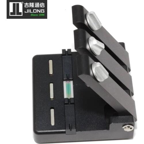 Free Shipping Original Jilong KL-51 Fiber Coupler Fiber V-groove Bare Fiber Connector Jilong KL-51 V Groove Fiber Aligner