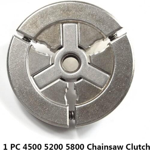 1pcs Chainsaw Engine Rebuild Use Clutch Drum Universal Fit 4500 5200 5800 Chain saw Spare Part Clutch 66x10mm Zenoah Type STIGA