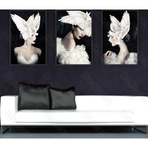 Nordic Character Decorative Painting Living Room Background Wall Painting Bedroom Minimalist Art Corridor Paintings Porch Mural