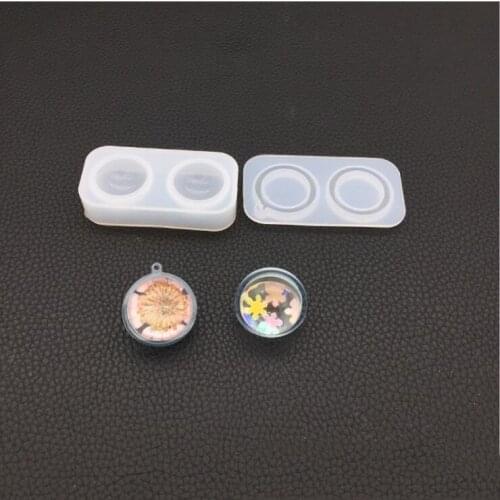 Diy crystal Epoxy Cosmic Ball Pendant Mould Silicone High Mirror Handmade Decorative Pendant Decoration