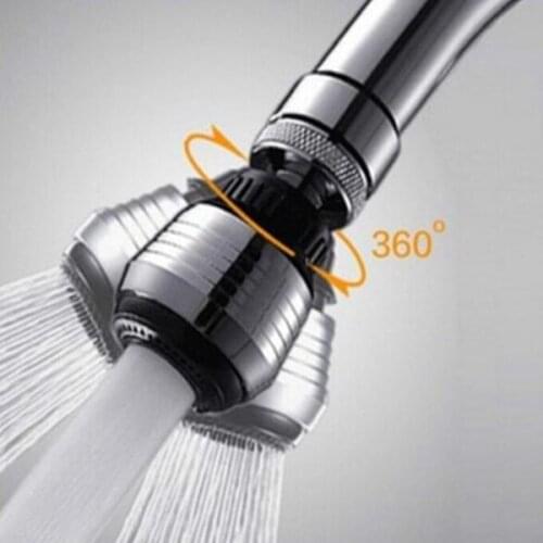 Home ECO-friendly Filter Adapter Bubbler 360 Rotate Water Saving Tap for Kitchen Faucet Aerator Diffuser Faucet Nozzle Filter