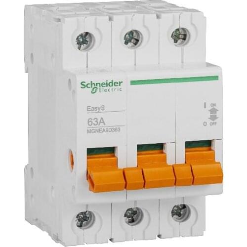 EA9D-INT125 63A/3P MGNEA9D363 3P | 63A | 400VAC MGNEA9D isolation switch