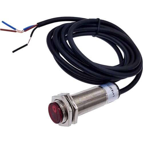 L4183011-JG Photoelectric switch Photoelectric laser beam Sensor Infrared Obstacle Avoidance 5-30cm Detection Range Adjustable