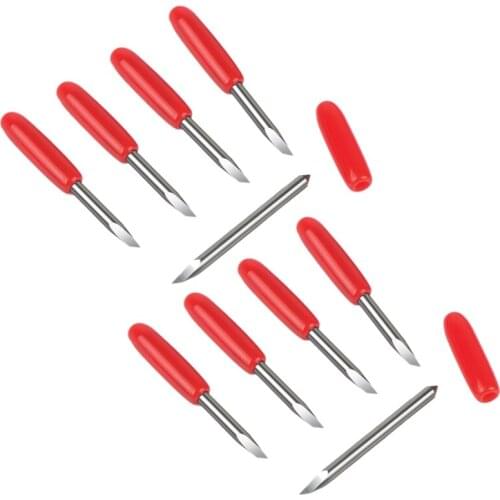 10Pcs 45 Degree Cutting Replacement Blades for Cricut Explore Air/Air 2 Maker Expression Vinyl Cutting Machines