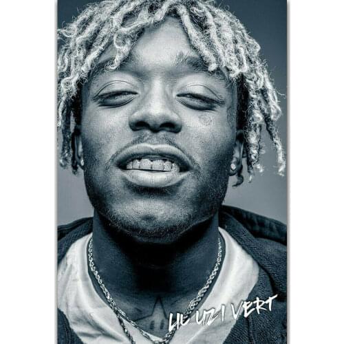 Lil Uzi Vert Thats a Rack 2019 Music Rapper Star Silk Cloth Poster Art Bedroom Decoration