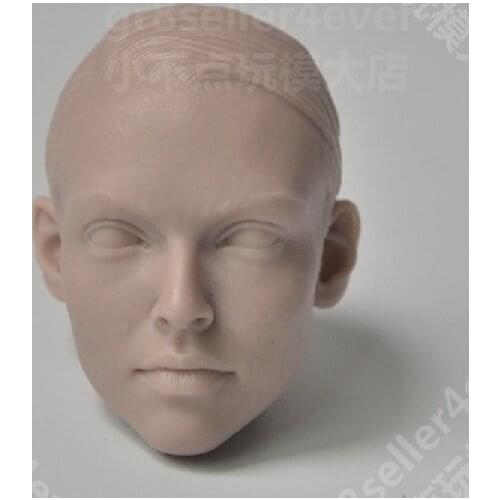 1/6 Scale The WWII Agent TRACY Female Head Sculpt Unpainted for 12''Figure Toys Gifts