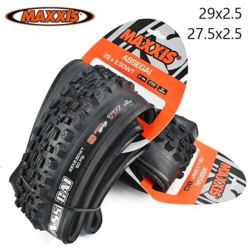 MAXXIS Assegai 29 Tubeless Ready 3C Girp/Terra TLR 29*2.5 27.5*2.5 WT EXO TR Bicycle Tire DH Mountain Bike Tire Folding Tyres
