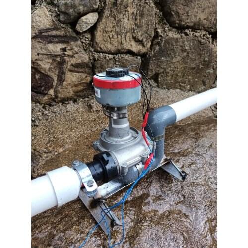 Micro hydroelectric generator 500 watts 50hz 220 volts high power with monitoring TV lighting computer outdoor