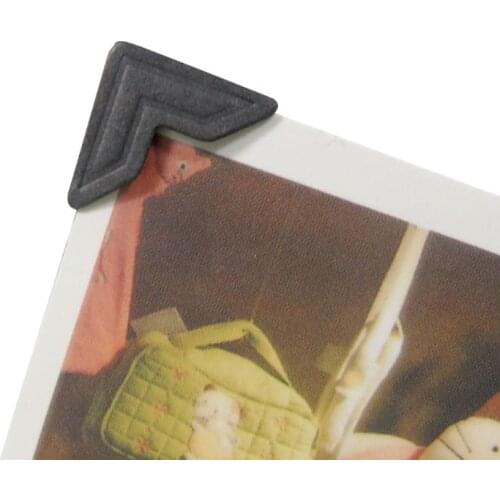 10 Sheets Photo Corners Self Adhesive Stickers, Photo Mounting Paper Corner Stickers for DIY Scrapbook Albums