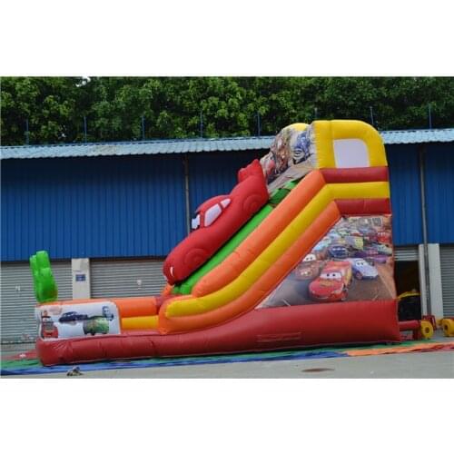 Orange Commercial Inflatable Bouncy Slide for Customized