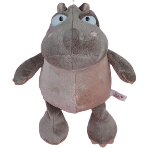 30cm Dark Color Hippo Stuffed Plush Toy Soft Doll Animals Girls Baby Kids Birthday Gift