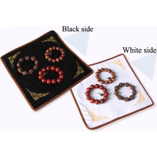 Short Plush Shag Faux Fur Fabric Velvet for Display Counter Jewelry Display Background Photography Props Bracelets Pad Mat