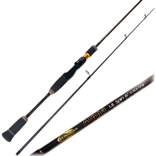Alpha UL Fishing Rod 2.10m Ultra Light Action Fast Sensitive Light Spining Rod