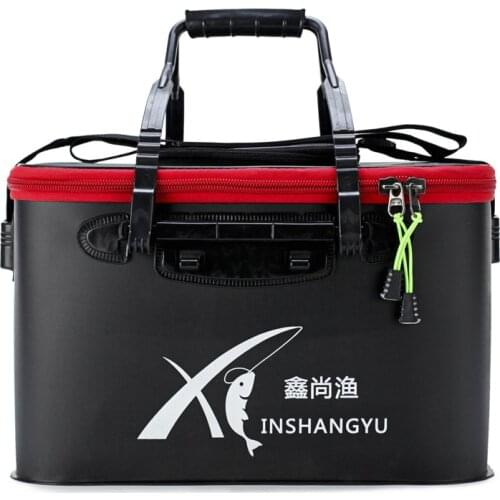 Fishing Gear Fishing Bucket Color Folding Fish Basket Bucket Outdoor Eva Fishing Box Fishing Bucket