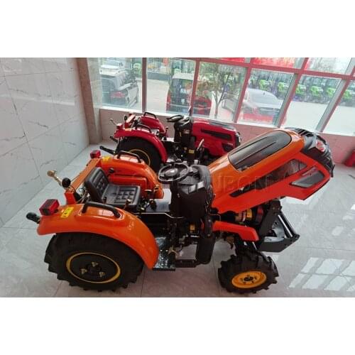 Made in China Mini New 50HP 4WD Hydraulic Farm Equipment Agriculture Machinery Greenhouse Gardern Tractor SYNBON