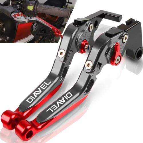 FOR DUCATI Diavel Carbon XDiavel S 2011 2012 2013 2014 2015 2016 Motorcycle handbrake Folding Adjustable Clutch Brake Levers