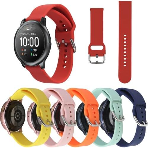 For Haylou Solar LS05 Strap Silicone Replacement Wrist Band Bracelet for Xiaomi Haylou Solar LS05 Smart Watch Band Accessories