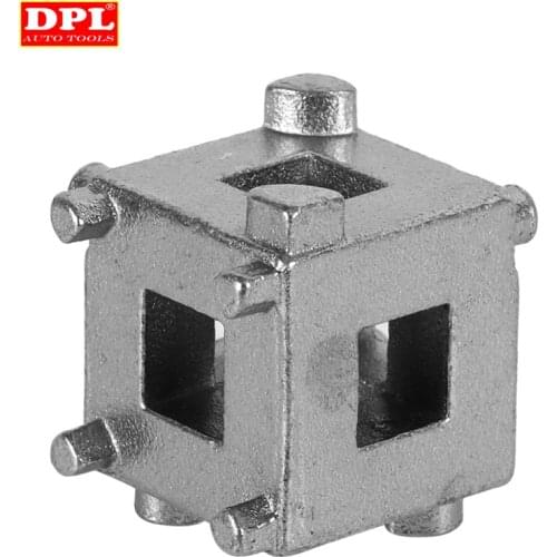 3/8" Drive Disc Brake Piston Wind-back Wind Back Caliper Removal Cube Tool For Vehicles with 4 Wheel Disc Brakes