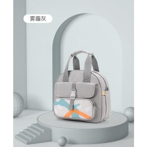 Mommy bag trumpet carrier single-shoulder diagonal bag 2021 new multifunctional mother bag fashion mother and baby bag