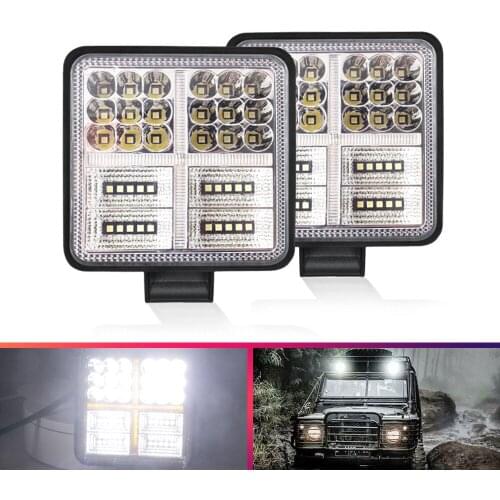 177W 38LED work light bar car led spotlight 8000LM 12V 24V flash work lamps Offroad accessories Truck Tractor Excavator SUV ATV