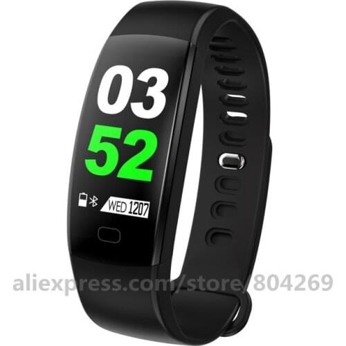F64 Smart Watch Bracelet Heart Rate Blood Pressure Sport Mode Waterproof Smart Band Man Woman Colorful Support Android Ios