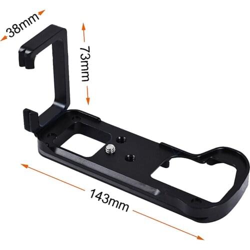 Vertical Shooting L Bracket for Panasonic Lumix GH4 Camera Quick Release L-Plate Grip Camera Handle
