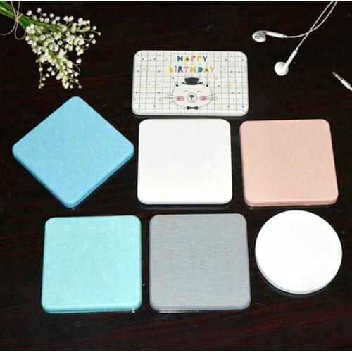 Waterproof Water Absorption Coaster Table Mat Pad Diatom Mud Anti Slip Drink Coasters Insulated Placemats for Home Kitchen tool