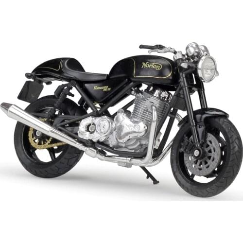 Welly 1:18 Motorcycle Models Norton Commando 961 Alloy Model Motorcycle Model Motor Bike Miniature Race Toy For Gift Collection