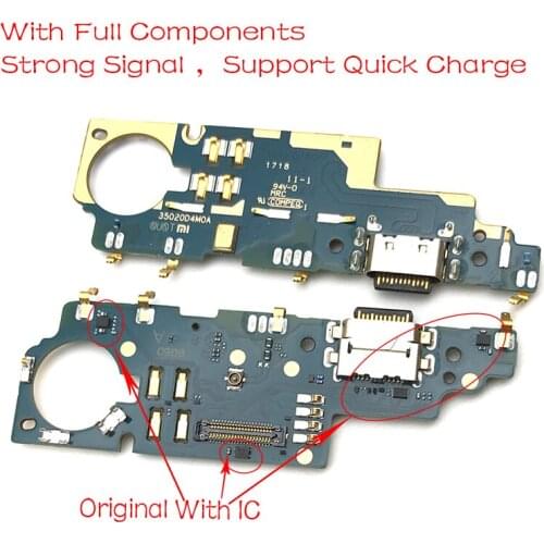 For xiaomi Mi Max 2 Max2 USB Charging Dock Connector Charger Board With Microphone Flex Cable