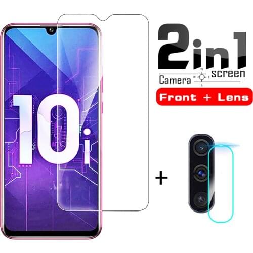 2-in-1 camera protective glass on honor 10i 10 lite nova 5z 6 se 7i P40 Lite P30 Lite P40 screen prtector glass tempered film