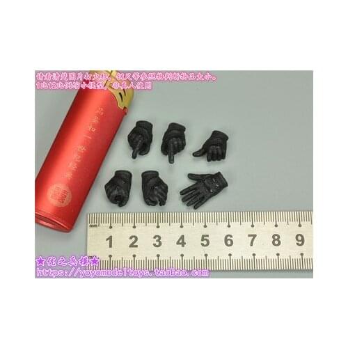 1/12 soldier CFTOYS Russia machine gunner glove hand model accessory for 6 inch action figure body toy
