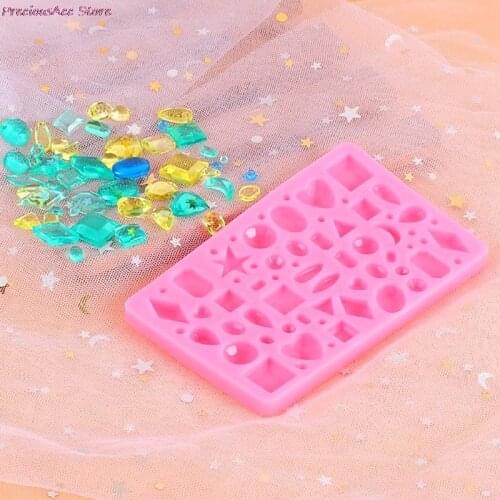 1Pc Silicone Cabochon Mold For Making Jewelry Pendant Resin Casting Mould Craft