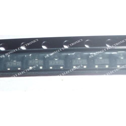 100PCS BCX70J AJW SOT23