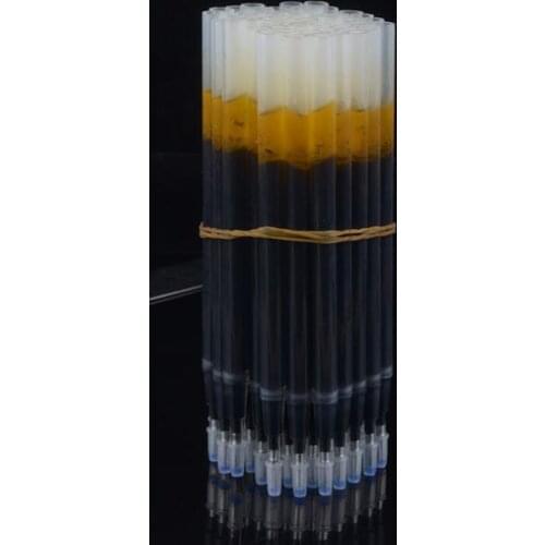 100 Factory direct giant Big capacity 1.0 new processing custom source gel pen refill +free shipping