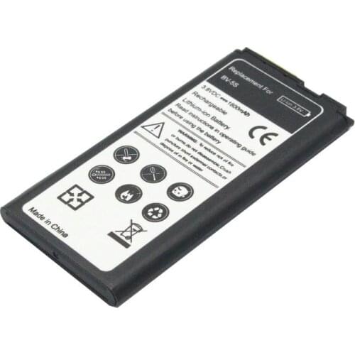 1x 1800mAh BV-5S / BV5S / BV 5S Replacement Battery For Nokia X2DS X2 1013 X+ X Plus Batterie Bateria Batterij