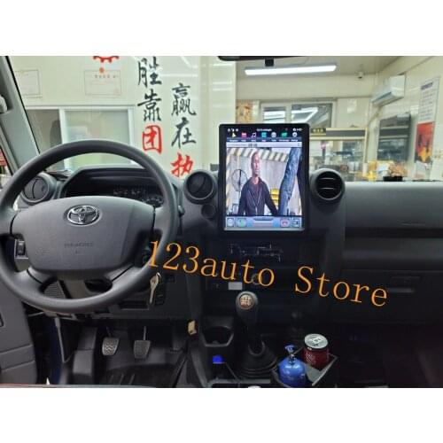 13'' Vertical style Android 9.0 Car DVD GPS Navigation for Land Cruiser LC70 LC75 LC76 carplay IPS DSP RADIO stereo media