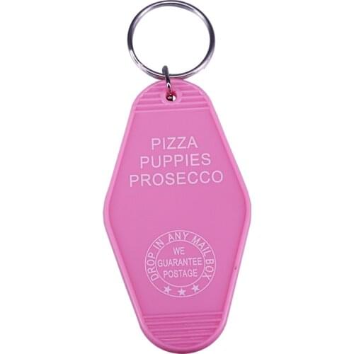 Pizza puppies inspired keychain funny rescue dog mama gift for her