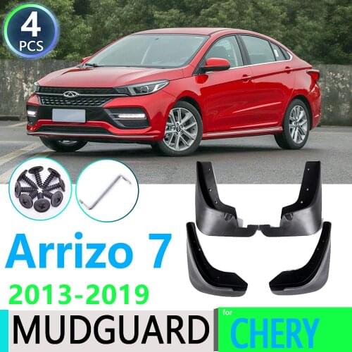 For Chery Arrizo 7 A4 2013~2019 2014 2015 2016 2017 2018 Fender Mudguard Mud Flaps Guard Splash Flap Car Accessories