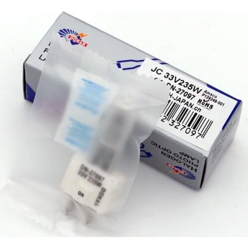 For DONAR 33V235W Halogen Lamp Matte 235T4Q/2PPF Styrian Shadowless Halogen Tungsten Bulb 33V DN-27097 P-129249-001