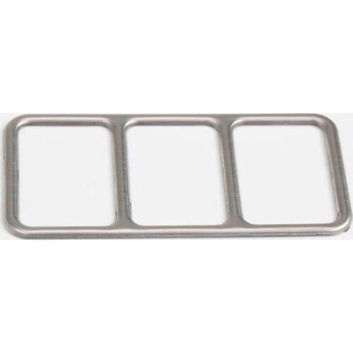 For Mitsubishi Outlander 2013-2017 Stainless steel trim interior decoration headlight adjustment button modification cover