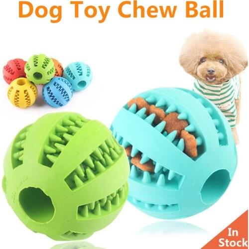 Toys for Dogs Ball Interactive Dog Toys Dog Chew Toys Tooth Cleaning Elasticity Small Big Dog Toys Rubber Pet Toys